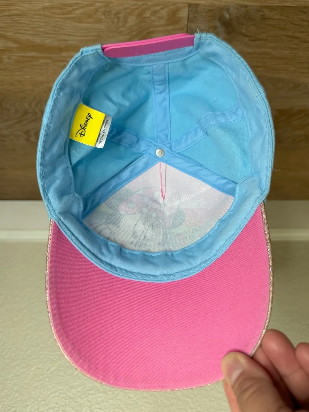 Disney BUNDLE (4) Minnie Mouse Toddler Baseball Cap Hat, Size 3T - 5T